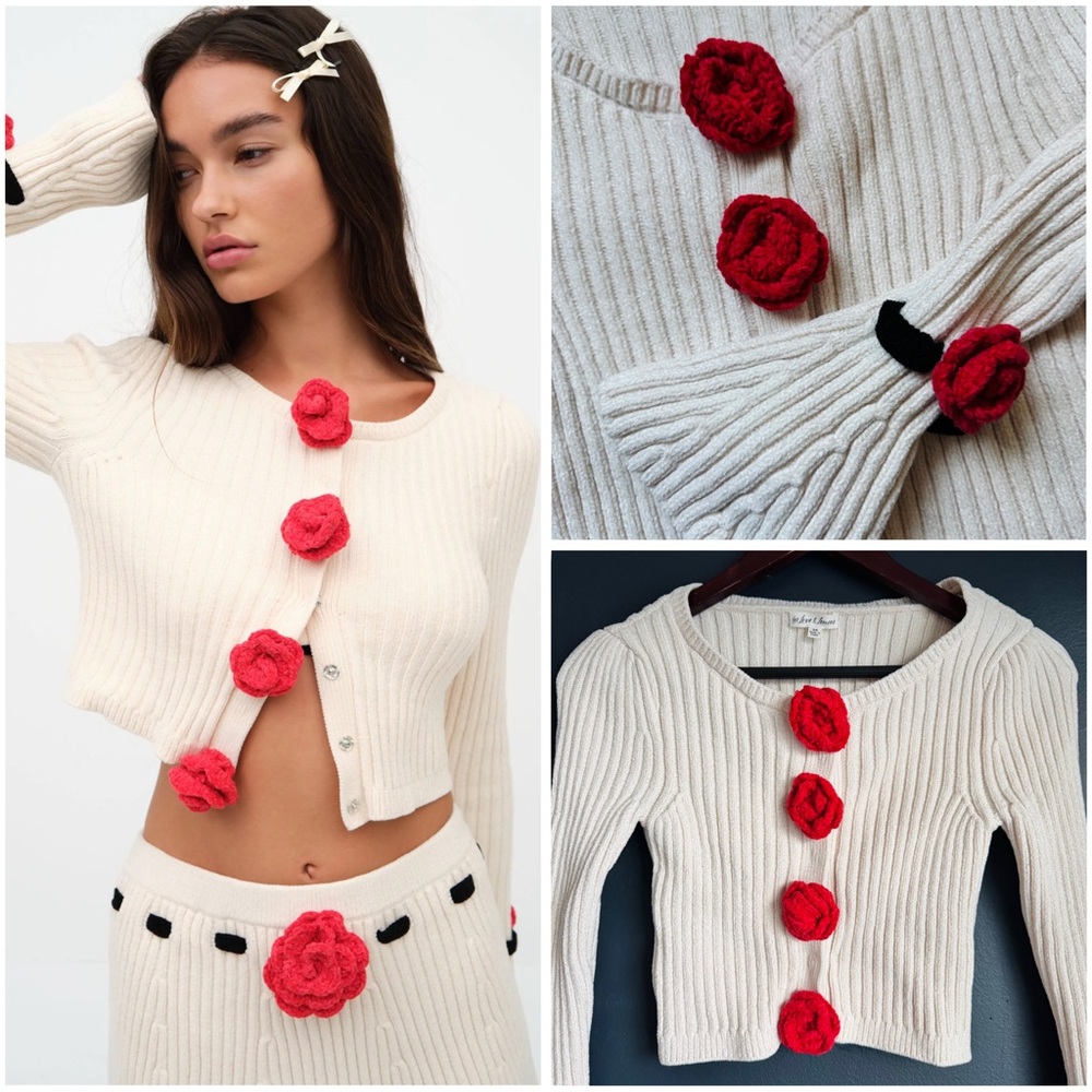 FOR LOVE & LEMONS Roxana Cardigan
